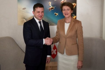 Зеленский обсудил с президентом Швейцарии инвестиции в Украину