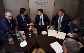 Зеленский провел встречу с премьер-министром Нидерландов