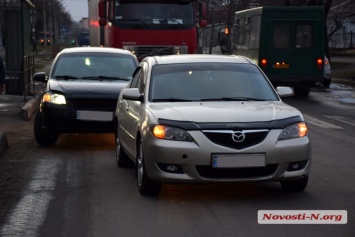 В Николаеве столкнулись «Мазда» и «Шевроле» - утверждают, что виноват пешеход
