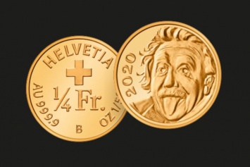 В Швейцарии отчеканили самую маленькую в мире золотую монету