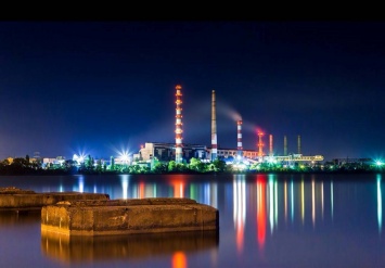 Ясно и экологически: LED-фонари на Приднепровской ТЭС помогли снизить выбросы углерода