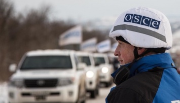 Оккупанты блокируют передвижение наблюдателей ОБСЕ возле участков разведение сил