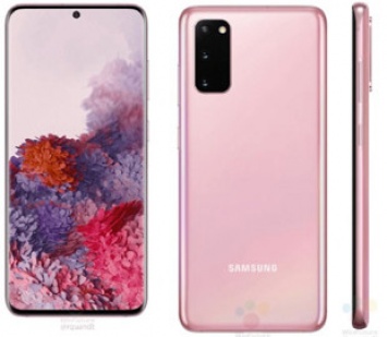 Опубликован новый рендер смартфона Samsung Galaxy S20