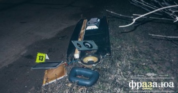 Под Киевом "взбесившийся" Renault скинул Kia в кювет? погибла женщина