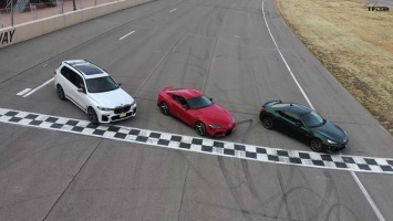 Смогут ли спортивные купе Toyota Supra и 86 догнать огромный кроссовер BMW X7?