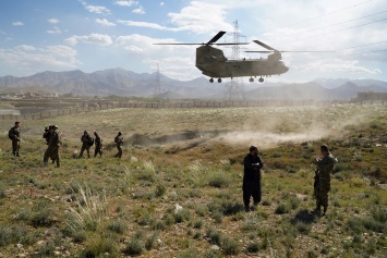 В Афганистане солдаты США эвакуировали останки погибших связистов