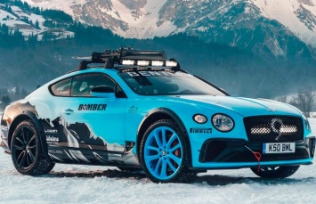 Представлен Bentley для гонок на льду