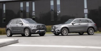 Mercedes назвал цены на гибридные модификации внедорожников GLE и GLC