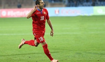 Мхитарян в девятый раз подряд стал лучшим игроком года в Армении