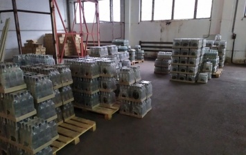 СБУ пресекла промышленное производство контрафактного алкоголя