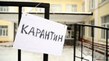 В Запорожской области карантин объявлен в 60 школах и 206 отдельных классах