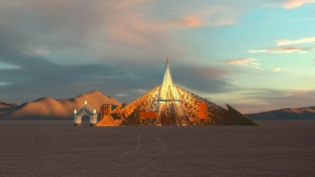 Организаторы Burning Man представили "храм" для фестиваля 2020 года