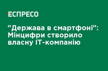 "Государство в смартфоне": Минцифры создало собственную IТ-компанию