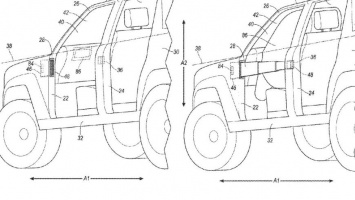 Ford запатентовал дверные барьеры, которые будут активироваться в случае аварии