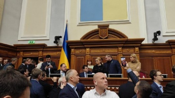 Первая кровь в парламенте: Тимошенко травмирована