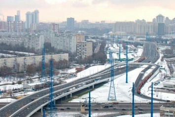 На Северо-Восточной хорде начали строить новую эстакаду