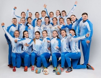 Николаевская женская гандбольная команда "Реал" вышла в полуфинал кубка Украины