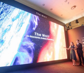 Диагональ модульных экранов Samsung The Wall достигла 583 дюймов