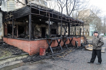 Пожар в "Фокусе": владельцы кафе подозревают поджог
