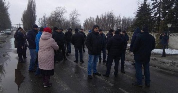 На Донетчине горняки протестуют против закрытия шахты "Южнодонбасская"