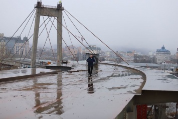 На Подольско-Воскресенском мосту установили 500-тонный пролет