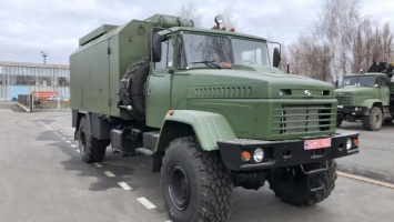 Бронированный кузов-фургон на полноприводном автомобильном шасси КрАЗ-5233НЕ - на службе в украинских военных