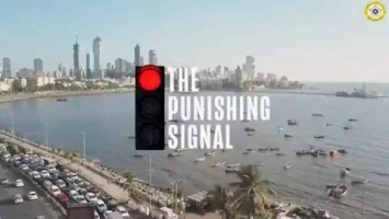 Светофор карающий: индийских водителей отучат шуметь (ВИДЕО)
