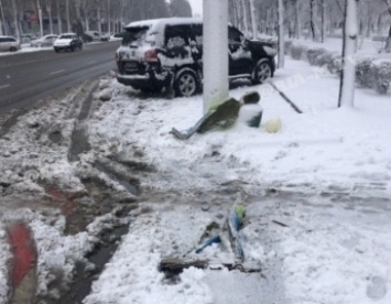 Полицейские нашли водителя, который снес "зеленого" школьника в Мелитополе