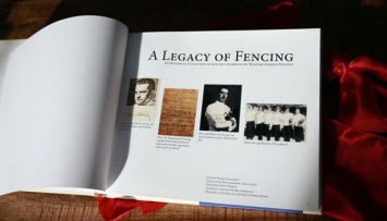 Легендарный украинский фехтовальщик издал в США уникальную книгу