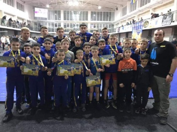 Юные спортсмены из Николаева завоевали 9 наград международного турнира по греко-римской борьбе (ФОТО)