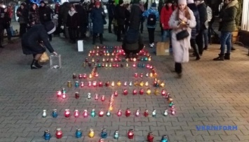 В Житомире провели флешмоб в поддержку онкобольных детей