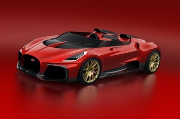 В интернете показали секретные прототипы Bugatti