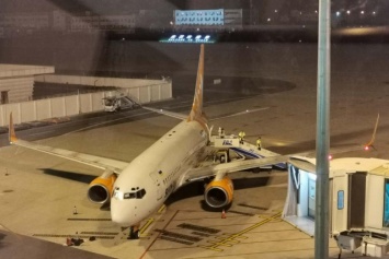 Самолет с эвакуированными из Китая приземлился в "Борисполе", но скоро снова взлетит