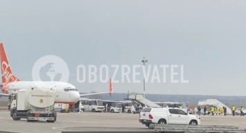 Самолет из Уханя приземлился в «Борисполе»