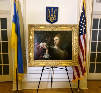 В Украину возвращается похищенная во Вторую мировую картина Пьера Луи Гудрона