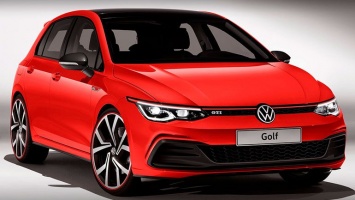Volkswagen опубликовал тизер нового Golf GTI в преддверии дебюта