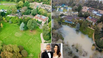 Поместье Джорджа Клуни за более $15,5 млн затопило