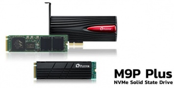 Линейка SSD-накопителей Plextor M9P Plus представлена в трех форм-факторах