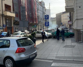 ЧП в Польше: украинец растрощил 8 авто