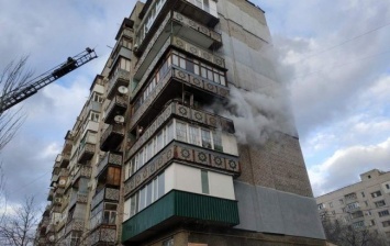 В центре Николаева горит многоэтажка