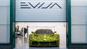 Электрический гиперкар Lotus Evija готов к производству