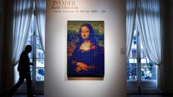 "Мону Лизу" из кубиков Рубика продали на аукционе в Париже