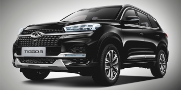 Chery назвала рублевую стоимость семиместного кроссовера Tiggo 8