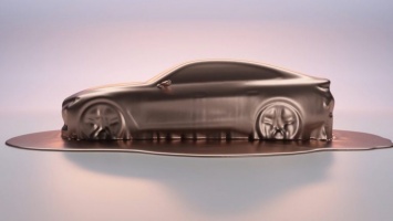 BMW показала на видео электрический концепт i4