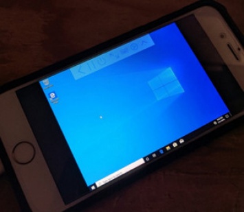 Новое приложение позволяет запустить Windows 10 на iPhone