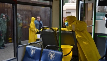 В Одессе из-за угрозы коронавируса дважды в день дезинфицируют городской транспорт