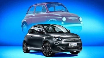 Новый Fiat 500e полностью рассекречен