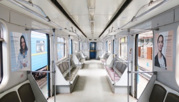 В столичном метро курсирует поезд, посвященный спортивной кинодраме "Пульс"