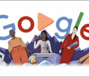 Google Doodle отмечает Международный женский день