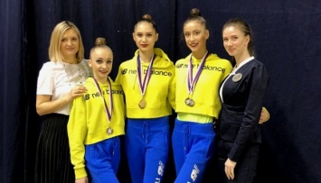 Украинки завоевали 7 медалей на Гран-при по художественной гимнастике в Брно